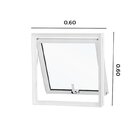 Kit Com 2 Janelas Premium 1 Folha Vidro Mini Boreal Maxim-ar