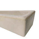 Kit com 2 Jardineiras Floreira para Plantas Bege 80x15