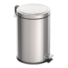 Kit Com 2 Lixeiras Brasil Inox Tramontina 20 Litros Com Pedal