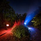 Kit Com 2 - Luminária Solar Refletor Espeto De Jardim Spot Le