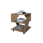 Kit Com 2 Mesa De Cabeceira Spin Para Quarto Casal Poquema