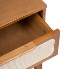 Kit Com 2 Mesas De Cabeceira 2 Gavetas Madeira Maciça Com Tel