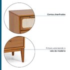 Kit Com 2 Mesas De Cabeceira 2 Gavetas Madeira Maciça Viena M