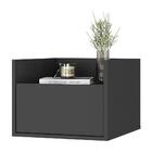 Kit Com 2 Mesas De Cabeceira 40 Cm Suspensa Multimóveis Mp404