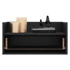 Kit Com 2 Mesas De Cabeceira 80cm Suspensa Multimóveis V4005