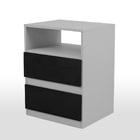 Kit Com 2 Mesas De Cabeceira Nápoles 2 Gavetas Inspire House