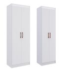 Kit Com 2 Multiuso/sapateira Brancas