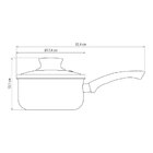 Kit Com 2 Panela Tramontina Paris Antiaderente Com Tampa De V