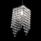 Kit Com 2 Pendentes Nara Plus Cristal Original Quadrados 11x1