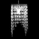 Kit Com 2 Pendentes Nara Plus Cristal Original Quadrados 11x1