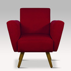 Kit Com 2 Poltronas Decorativas Jamine Larhome Tecido Suede V