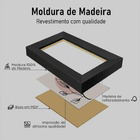 Kit Com 2 Porta Retrato Multifotos Molduras Marília 12 Fotos