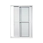 Kit Com 2 Portas Balcão De Alumínio 3 Folhas 210 X 150cm Com