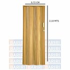 Kit Com 2 Portas Sanfonada De Pvc 210x72cm Bariri Cerejeira