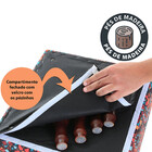 Kit Com 2 Puff Banqueta 40x40cm Quadrado Decorativo Bf Colchõ