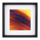 Kit com 2 Quadros Decorativos Abstrato 30x30cm Arte Própria