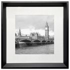 Kit com 2 Quadros Decorativos Cidade 30x30cm cada