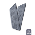 Kit Com 2 Refis Para Rodo Flat Mop Sua Limpeza Mais Prática