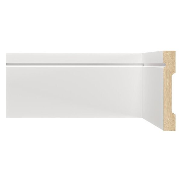 Kit Com 30 Barras Rodapé Mdf 1003 15mmx10cmmetro Linear 72m