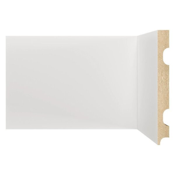 Kit Com 30 Barras Rodapé Mdf 1501 15mmx15cmx240cm Metro Linea