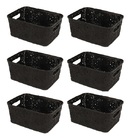 Kit Com 32 Caixas Organizadoras Sem Tampa Renda Floral 2,2 Li