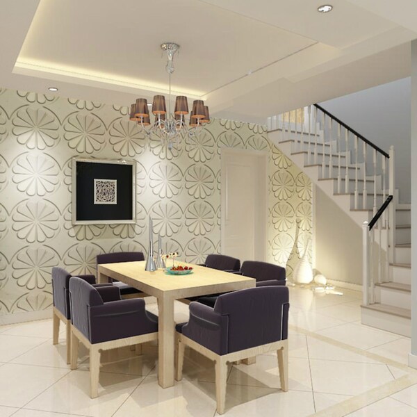 Kit Com 32 Placas De Revestimento 3d Slim - Poliestireno - Re