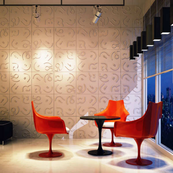 Kit Com 32 Placas De Revestimento 3d Slim - Poliestireno - Re