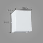 kit com 3 arandela 2 fachos externa e interna para lâmpada g9