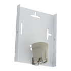 kit com 3 arandelas frisada 2 focos grande e27 luminária bran