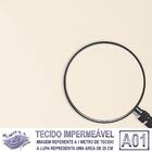 Kit Com 3 Banquetas Em Alumínio, Fibra Sintética E Tecido Imp