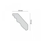 Kit Com 3 Barras Roda Teto Perfil De Poliestireno Laura Homes