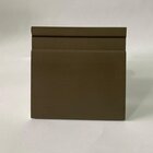 Kit Com 3 Barras Rodapé De Poliestireno 10cmx15mm Frisado Col