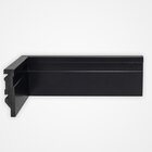 Kit Com 3 Barras Rodapé De Poliestireno 7cmx15mm Frisado 7,2m