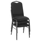 Kit Com 3 Cadeiras De Auditório/escritório Estofadas 44cm Mul