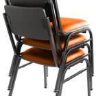 Kit Com 3 Cadeiras Para Auditórios Linha Hotel Smart Marrom