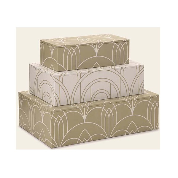 Kit Com 3 Caixas Decorativas Mart 14100