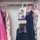 Kit Com 3 Evita Mofos Lavanda - Cabide, Gaveta E Pote