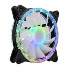Kit Com 3 Fans K-mex Star Rítmico Argb Rainbow Com Controlado