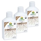 Kit Com 3 Fertilizante Mineral Enraizador 140ml Nutriplan