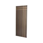 Kit Com 3 Folhas De Porta Madeira Decorada 210x90cm Espessura