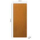 Kit Com 3 Folhas De Porta Madeira Lisa 210x62cm Espessura 3,5