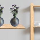 Kit Com 3 Galhos De Mosquitinho Roxo Artificial Para Transfor