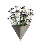 Kit Com 3 Galhos De Mosquitinho Roxo Artificial Para Transfor