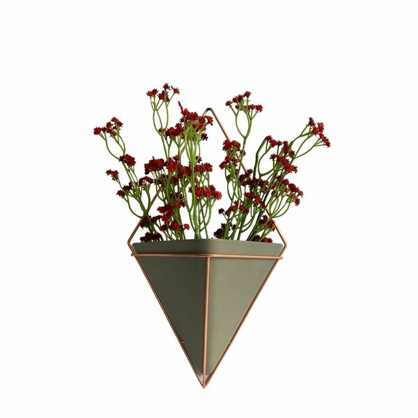 Kit Com 3 Galhos De Mosquitinho Vermelho Artificial Para Tran