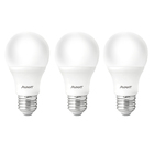 Kit com 3 Lâmpadas LED Pêra Luz Branca 7W Avant Bivolt