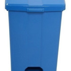 Kit Com 3 Lixeira  Com Pedal 60l (p60) Vermelho