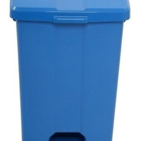 Kit Com 3 Lixeira  Com Pedal 60l (p60) Vermelho