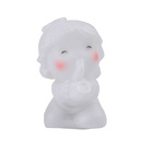 Kit Com 3 Peças De Abajur Luminária Infantil Modelo Anjinhos