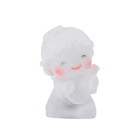 Kit Com 3 Peças De Abajur Luminária Infantil Modelo Anjinhos