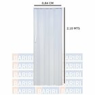 Kit Com 3 Portas Sanfonada De Pvc 210x84cm Bariri Gelo